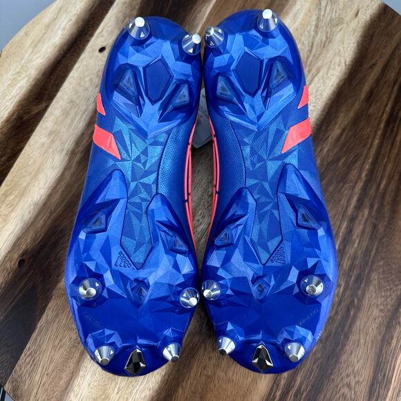Adidas Predator Edge.1 SG Men\'s 10/ Women\'s 11 Soccer Cleats Blue H02965 NEW main image 5